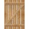 Ekena Millwork Spaced Board-n-Batten Shutters w/Z-Bar, Rough Sawn Western Red Cedar, 28 7/8W x 41H, PR RBS06Z29X041RWR - alternate 3
